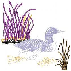 Ducks And Goose Embroidery Design 4 Ducks And Goose Embroidery Design 4